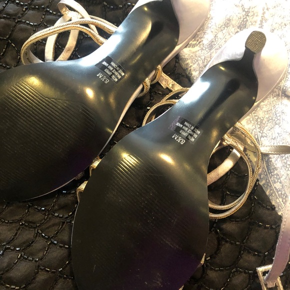 Silver crystal sandals - Picture 5 of 8